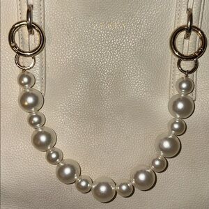 Pearl-Bead Bag Chain Charm - Dress Up Your Handbag, Backpack, Laptop Case & More
